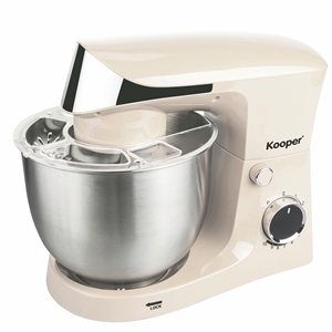 Robot pâtissier 5,5 L 1500 W avec tête chromée ivoire - Product Image 2