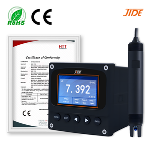 냉각탑 및 수영장용 고품질 온라인 산업용 NPT3/4 RS485 4-20mA <span class=keywords><strong>pH</strong></span> 센서 및 <span class=keywords><strong>pH</strong></span> 컨트롤러 - Product Image 3