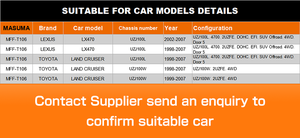 Elemento de filtro de combustible de gasolina de <span class=keywords><strong>precio</strong></span> de fábrica japonés MASUMA con carcasa para Toyota Lexus 23300-50110 23300-50090 - Product Image 4