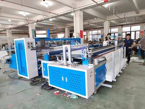 Macchina Completamente Automatica per la Produzione di Tende con Componenti PLC, Tensione 380V, Funzioni di Piegatura e Taglio Occhielli - Product Image 5