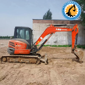 Miniexcavadora Kubota KX163 de 5 Toneladas, Excavadora Hidráulica de Orugas, Máquina de Construcción - Product Image 2