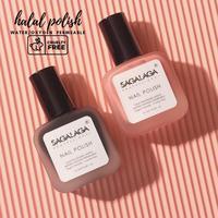 SAGALAGA Vernis à ongles Halal, peel-off ou non peel-off, véritablement respirant, végétalien, perméable, respectueux de l'air, séchage rapide, personnalisé