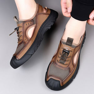 Nouvelle Offre Spéciale sandales en cuir italien garçons élastique confort bout fermé chaussures d'été classique usine <span class=keywords><strong>pas</strong></span> <span class=keywords><strong>cher</strong></span> faire en Chine chaussures - Product Image 5