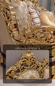 Juego de Muebles de Sofá de Lujo de Madera Maciza Moderno para Sala de Estar con Decoración Antigua y Precio Competitivo de Venta Directa de Fábrica - Product Image 6