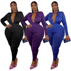 Salopette Femme Élégant Curvy Pantalon De Combinaison Femme Baggy Overall Sans Manches Col En V Complet Jambe Large Longue Combinaisons Femme Élégant Chic Rompers Robe Casual Cocktail, Noir , S - 8