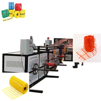 Máquina portátil para cercas de seguridad temporales de HDPE de 4*100 pies y 4*50 pies, malla plástica para construcción