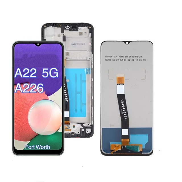 ForSamsung A22 5G/A226 Screen Assembly Original LCD Display Replacement Parts 1 Year Warranty 100% Tested