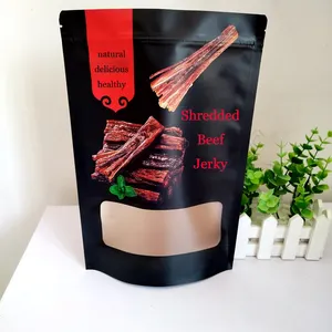 Custom Zipper Lock Holographic Food Mylar Bag 3.5G-20KG Plastic Packaging Bag Candy Beef Jerky Rice Seed Packaging Bag
