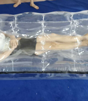 Dobble — sac de couchage gonflable, en PVC, de qualité personnalisée, pour les ventes