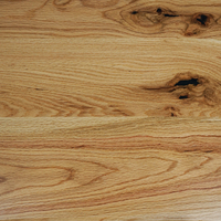 Chêne rouge massif Live Edge Table à manger en dalles de style rustique Dessus de table de salon restaurant café