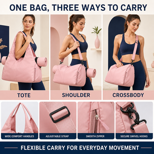 Entrega Rápida: Bolsa de Ginástica Moderna com Logotipo Personalizado, Elegante para Viagem, Bagagem de Mão, Ultraleve para Atividades ao Ar Livre, Preço de Fábrica, Bolsa de Yoga Sofisticada - Product Image 4