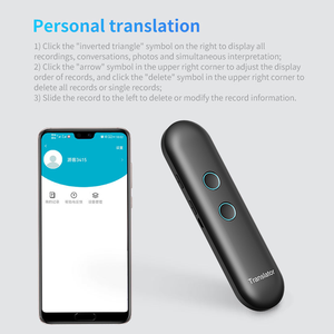 Dispositivo de traductor de idiomas 2025 Traductor ChatGPTAI Traductor instantáneo <span class=keywords><strong>Real</strong></span> T4 para estudio de viajes de negocios - Product Image 4