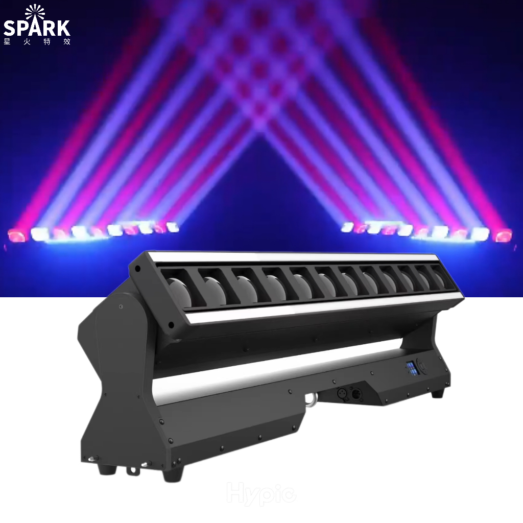 SP DJ Lighting Equipments 12*40W 4 IN1 RGBW LED Long Moving Head Light Stage