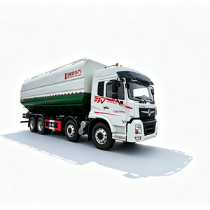 Camión cisterna para transporte de granos ISUZU 8*4, camión de transporte de carga a granel, usado para el transporte de granos. - Product Image 1