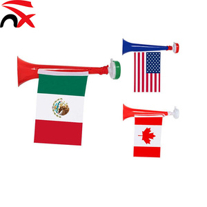 Altavoces <span class=keywords><strong>de</strong></span> Plástico Baratos al por Mayor para Animar en Eventos Deportivos 2026 con Banderas <span class=keywords><strong>de</strong></span> Países - Product Image 3