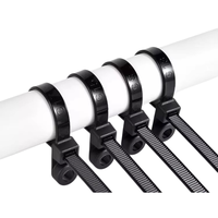 Attaches de câblage auto-bloquantes en nylon 66 94V2 pour montage en surface et regroupement de câbles