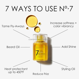 <span class=keywords><strong>El</strong></span> <span class=keywords><strong>Mejor</strong></span> Aceite Capilar Antiencrespamiento con Protección Térmica No.7, Productos <span class=keywords><strong>para</strong></span> <span class=keywords><strong>el</strong></span> Cuidado <span class=keywords><strong>del</strong></span> <span class=keywords><strong>Cabello</strong></span> de Marca Privada <span class=keywords><strong>para</strong></span> Reparación de <span class=keywords><strong>Cabello</strong></span> Dañado, Aceite Alisante <span class=keywords><strong>para</strong></span> <span class=keywords><strong>el</strong></span> <span class=keywords><strong>Cabello</strong></span> - Product Image 2