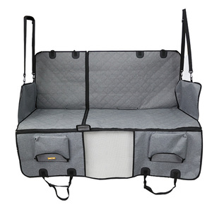 Tapis de <span class=keywords><strong>voiture</strong></span> pour <span class=keywords><strong>chien</strong></span> personnalisé <span class=keywords><strong>en</strong></span> tissu Oxford imperméable et résistant à l'usure pour siège arrière, avec fermeture éclair, anti-rayures, portable, vente <span class=keywords><strong>en</strong></span> gros - Product Image 1