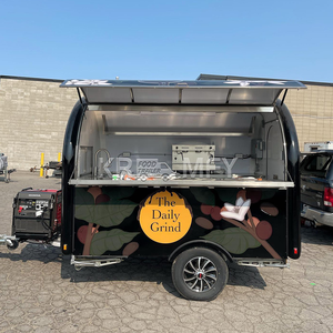 Fully Catering Equipped Food Truck Hot Dog Food Cart USA Customized Food Trailer With Full Restaurant Kitchen Equipment - Product Image 1