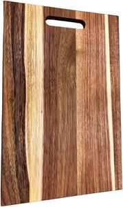 Planche à découper rectangulaire de haute qualité, écologique, durable, en bois de bouleau de 2 cm d'épaisseur, non toxique, facile à nettoyer, taille personnalisable - Product Image 5