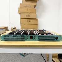 Amplificateur numérique professionnel SIVG 1U classe D 4 canaux 2000W, doté d'une qualité sonore stéréo et adapté à une utilisation sur scène.