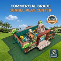 Toboggan aquatique gonflable commercial en PVC, motif Château de pierre, Animaux de dessin animé, Dinosaure, Chiot, avec souffleur, pour piscine, parc extérieur, événements d'été, location
