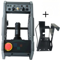 Boîtier de commande supérieur JLG 1001091153 série ES, contrôleur de joystick pour plateforme AWP avec cadre de montage noir pour pièces de nacelles élévatrices JLG