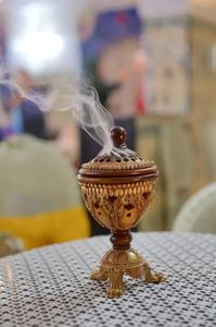 Brûleur d'encens en métal de luxe pour le Golfe, brûleur de Bakhoor portable multi-tailles, brûleur d'encens arabe, meilleur article cadeau promotionnel - Product Image 5