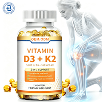 Capsules de Glucosamine et Chondroïtine Sulfate OEM pour le Soutien Articulaire – Compléments de Santé MSM Glucosamine Chondroïtine en Gélules Molles
