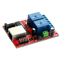 Carte relais Ethernet LAN 2 canaux SR-201 avec module contrôleur TCP/UDP et serveur WEB pour applications IoT