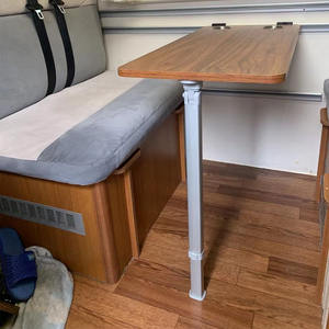 Pied de table simple en alliage d'aluminium de haute qualité en gros bon marché meilleur <span class=keywords><strong>prix</strong></span> pour différents types de véhicules récréatifs - Product Image 6