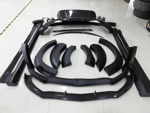 Nuevo Producto: Accesorios de Fibra de Carbono para Alfa Romeo Stelvio, Kit de Carrocería Ancha, Alerón Delantero, Difusor Trasero, Parachoques - Product Image 2