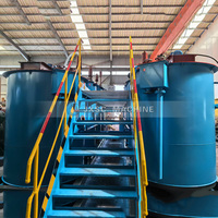 Conception et ingénierie CIP CIL Gold Processing Plant 100-150Ton par jour
