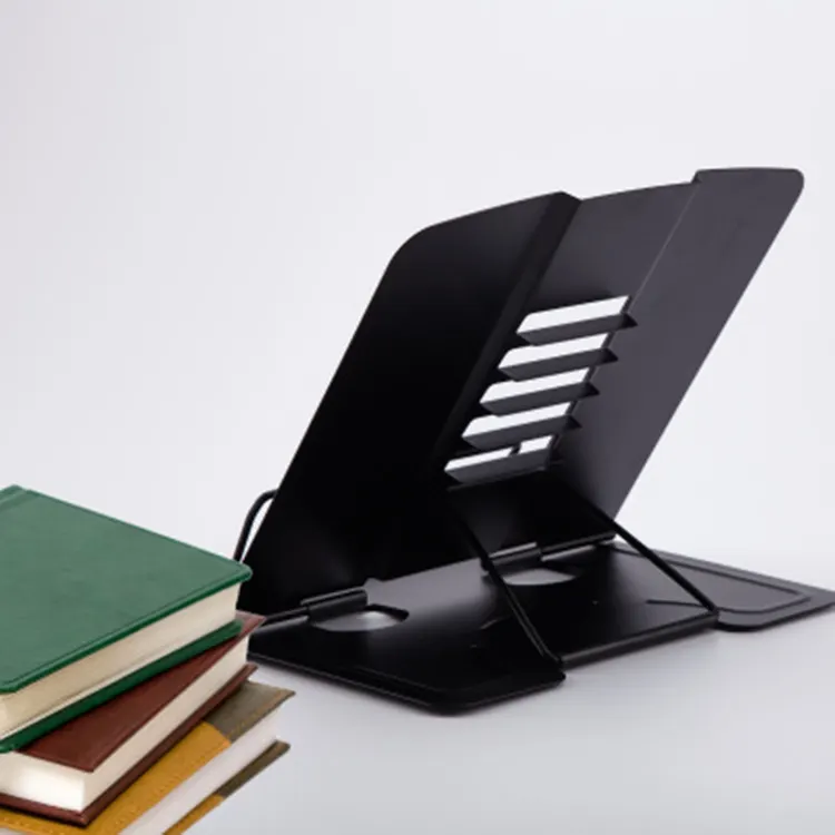 Özel yapılmış kitap standı tutucu okuma toptan ayarlanabilir kitap standı