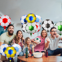 Ballon de football de 18 pouces Ballon en aluminium pour compétition sportive Ballon de basket-ball Ballon de volley-ball Ballon de décoration de fête