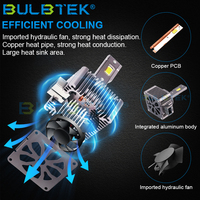 Yibultek — ampoules de phares de voiture, LED, xd35d Series, D2S D3S D4S D5S