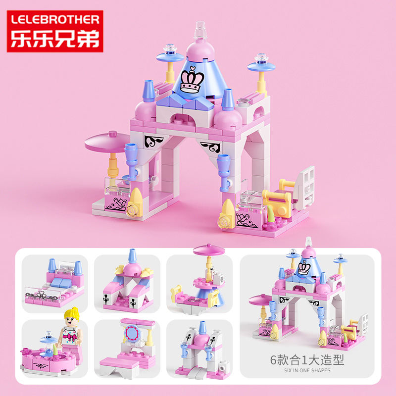 8612-1A mini jardin 6 en 1 131 pièces