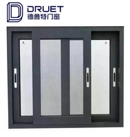 Ventanas deslizantes de alta calidad, elegante ventana deslizante vertical