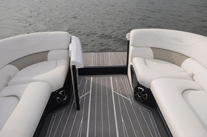 2024 nouvel artisanat de bateau de ponton de fête de luxe avec système de subwoofer Tube de ponton Triple pour la dérive en vente - Product Image 5
