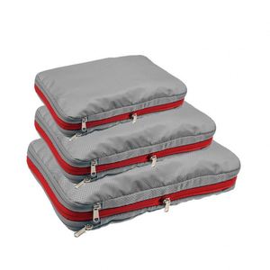 Nouveauté : Cubes de compression pour bagages, lot de 3, pochettes à linge, organisateurs légers, sacs de rangement pour voyages en plein air - Product Image 3