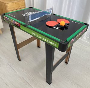 Combo de juegos deportivos de Interior de 30 pulgadas, gran oferta de fábrica, hockey de aire plegable, billar, mesa de tenis, Material de bolsillo de plástico - Product Image 5