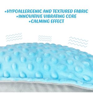 Almohada Sensorial Vibratoria <span class=keywords><strong>para</strong></span> Aliviar la <span class=keywords><strong>Ansiedad</strong></span>, Calmar el Estrés y Terapia Relajante, Material TPE <span class=keywords><strong>para</strong></span> Necesidades Sensoriales y Autismo - Product Image 3