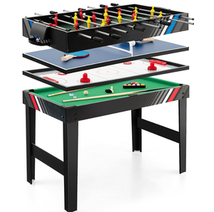 <span class=keywords><strong>Mesa</strong></span> de Juego Multifuncional Plegable y Portátil: Futbolín, Billar, Hockey de <span class=keywords><strong>Mesa</strong></span>, <span class=keywords><strong>Ping</strong></span> <span class=keywords><strong>Pong</strong></span> para Adultos, Niños, Familias y Salas de Juego - Product Image 2
