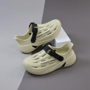 Sandales d'été pour hommes, antidérapantes, à bout fermé, semelle EVA, antidérapante, à semelle souple, pour la conduite, la plage, épaisseur moyenne - Product Image 5