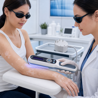 Appareil médical esthétique dermatologique 311nm UVB pour le traitement du vitiligo et du psoriasis KN-4003BL, photothérapie UV portable