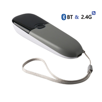 Durable 2,4G Mini Wireless BT 2D Escáner de código de barras para Android Tablet PC Lector de código QR de mano portátil
