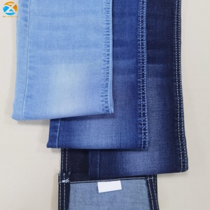 10.6オンスコットンブレンドデニム生地レトロスタイルストレッチツイルジーンズ男の子と女の子の服 - Product Image 3