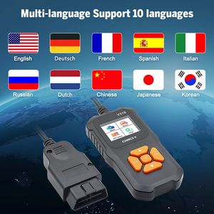 WOHEFU Car Scanner <span class=keywords><strong>Tester</strong></span> Bateria Automóvel OBD2 Detector De Código De Falha Do Carro OBDII Auto Ferramenta De Diagnóstico - Product Image 4