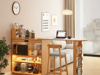 Multiprise de bureau à fixation par pince, norme américaine, avec PD 20W USB-C, 4 prises CA, 4 ports USB, station de charge pour bureau et domicile