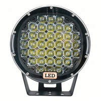 Lampe de travail LED 8,6 pouces 111W 6000K, étanche IP68, 12-48V, 7400 lumens, lampe auxiliaire de conduite pour voiture tout-terrain, camion, chariot élévateur